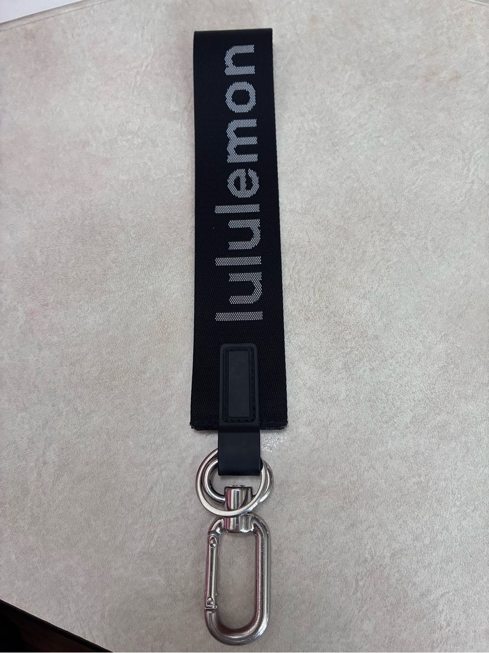 Lululemon keychain